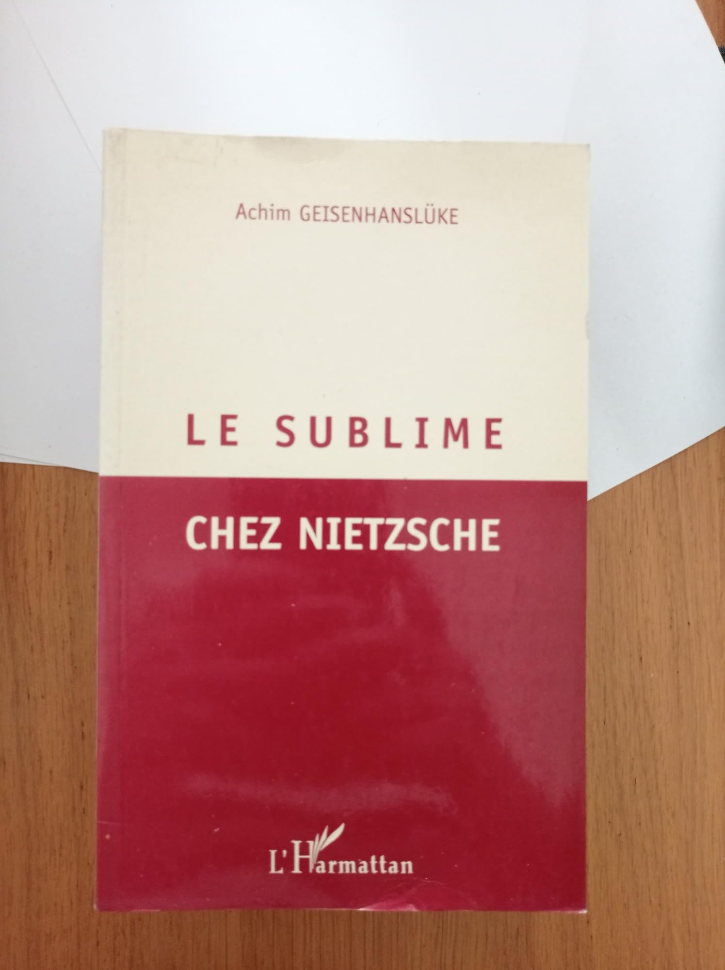 Le sublime chez Nietzsche book