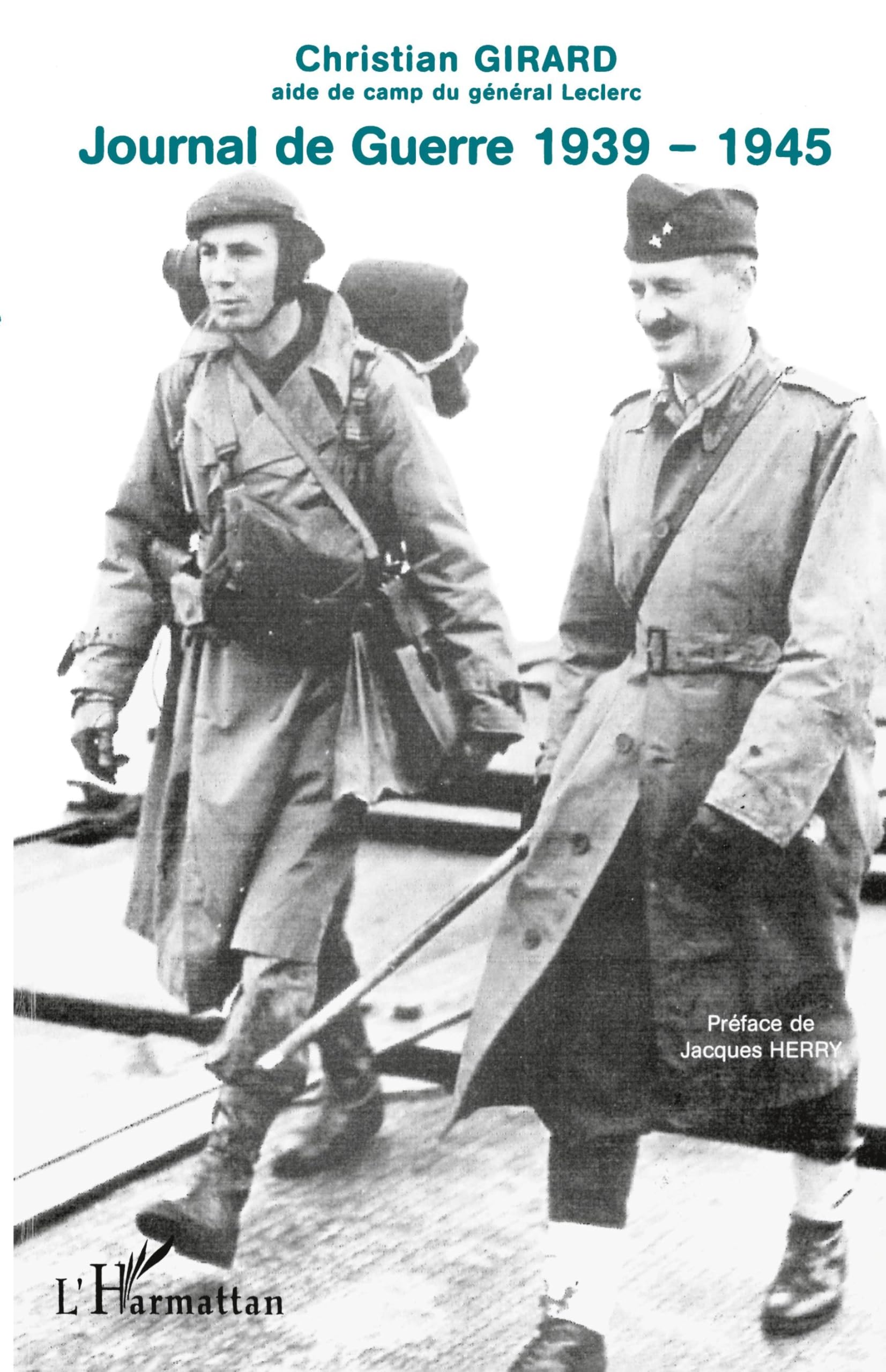 JOURNAL DE GUERRE 1939 -1945: Témoignage Law