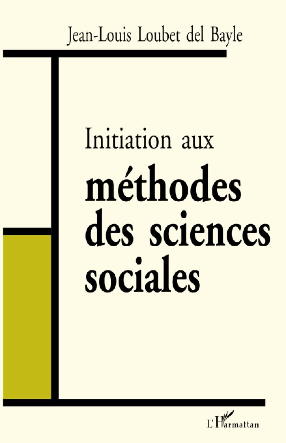 INITIATION AUX MÉTHODES DES SCIENCES SOCIALES Law