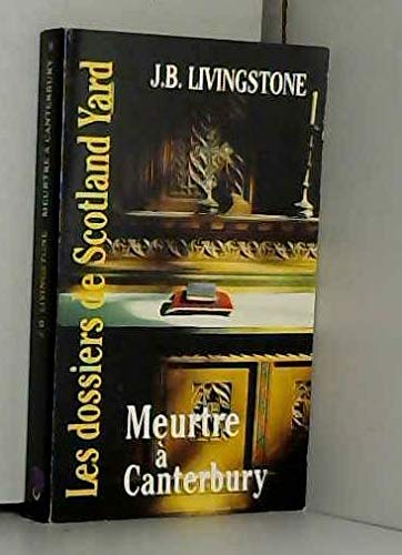 Meurtre a canterburry Books