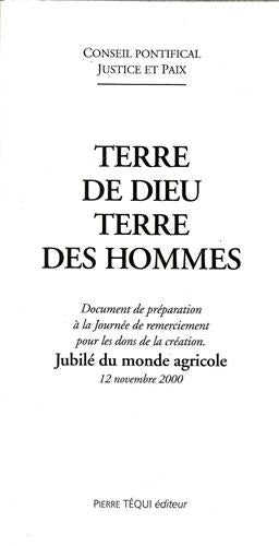 Terre de dieu, terre des hommes : document de préparation à la Journée de remerciement pour les dons de la création book