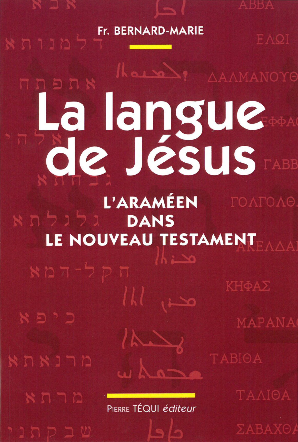 La Langue de Jésus : L'Araméen dans le Nouveau Testament book