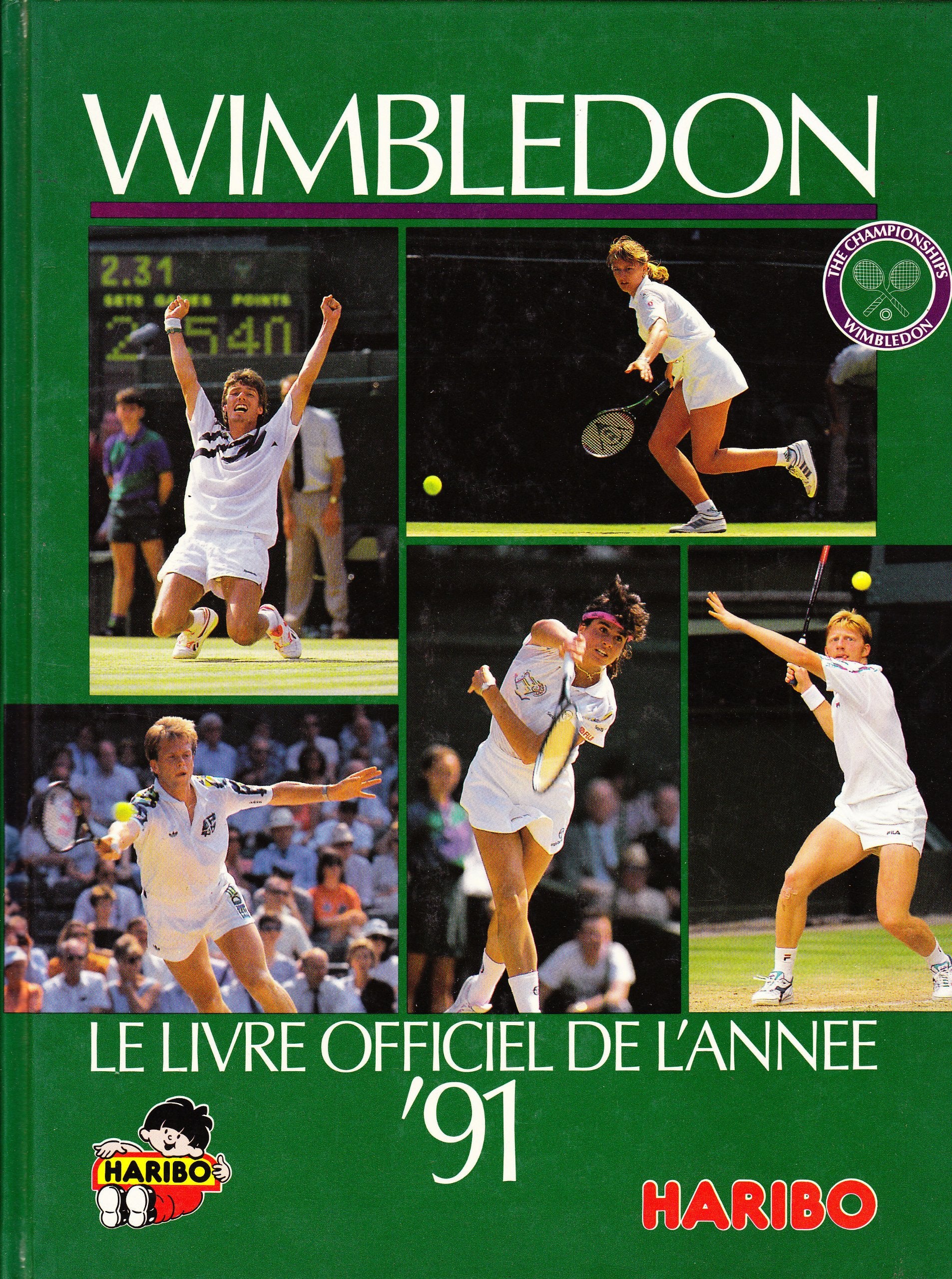 Wimbledon : le livre officiel de l'annee 91 (Sport) Books