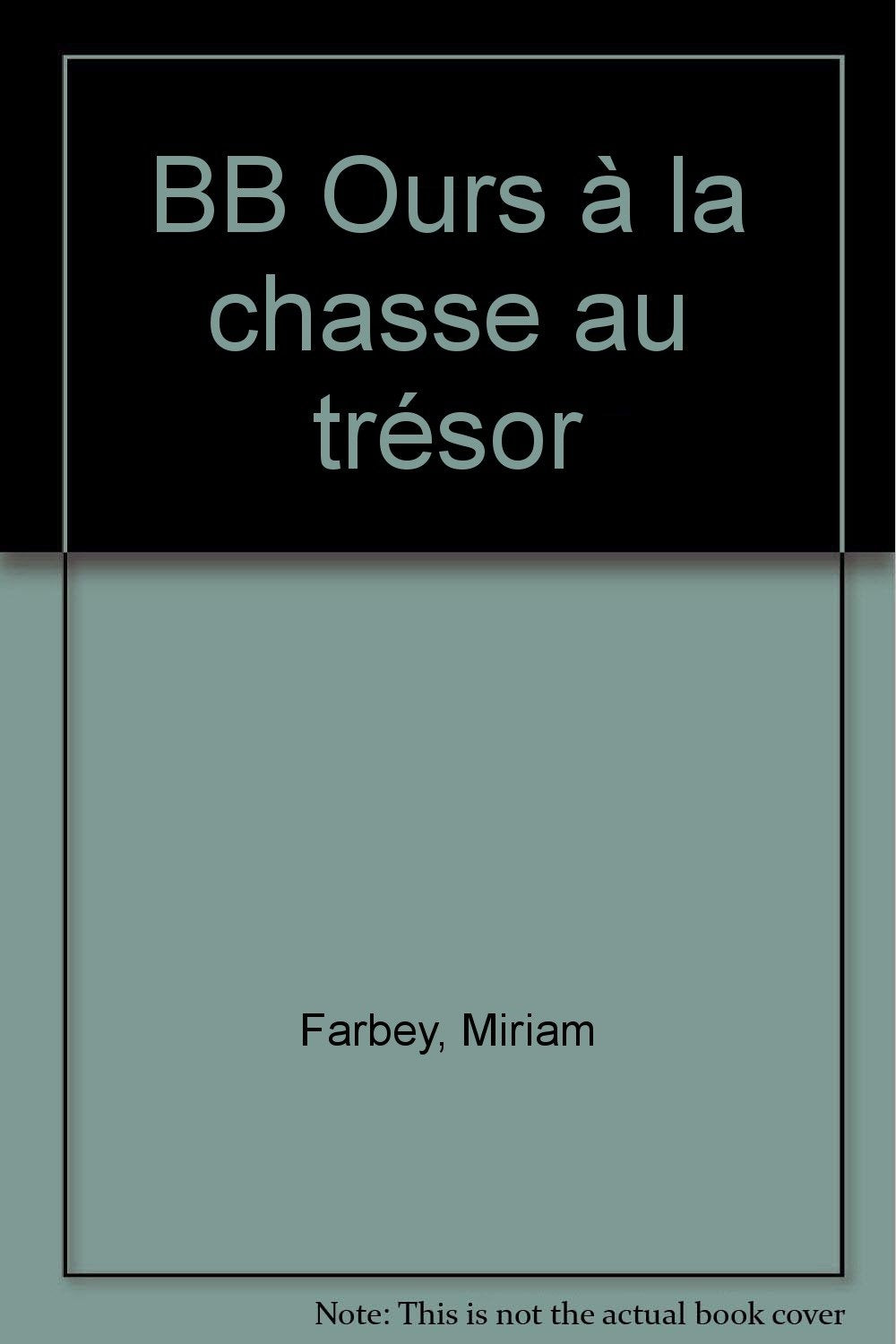 BB Ours à la chasse au trésor book