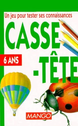 CASSE-TETE : 6 ANS Books