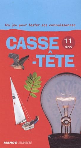 Casse tête, 11 ans (jeux pour tester ses connaissances) book