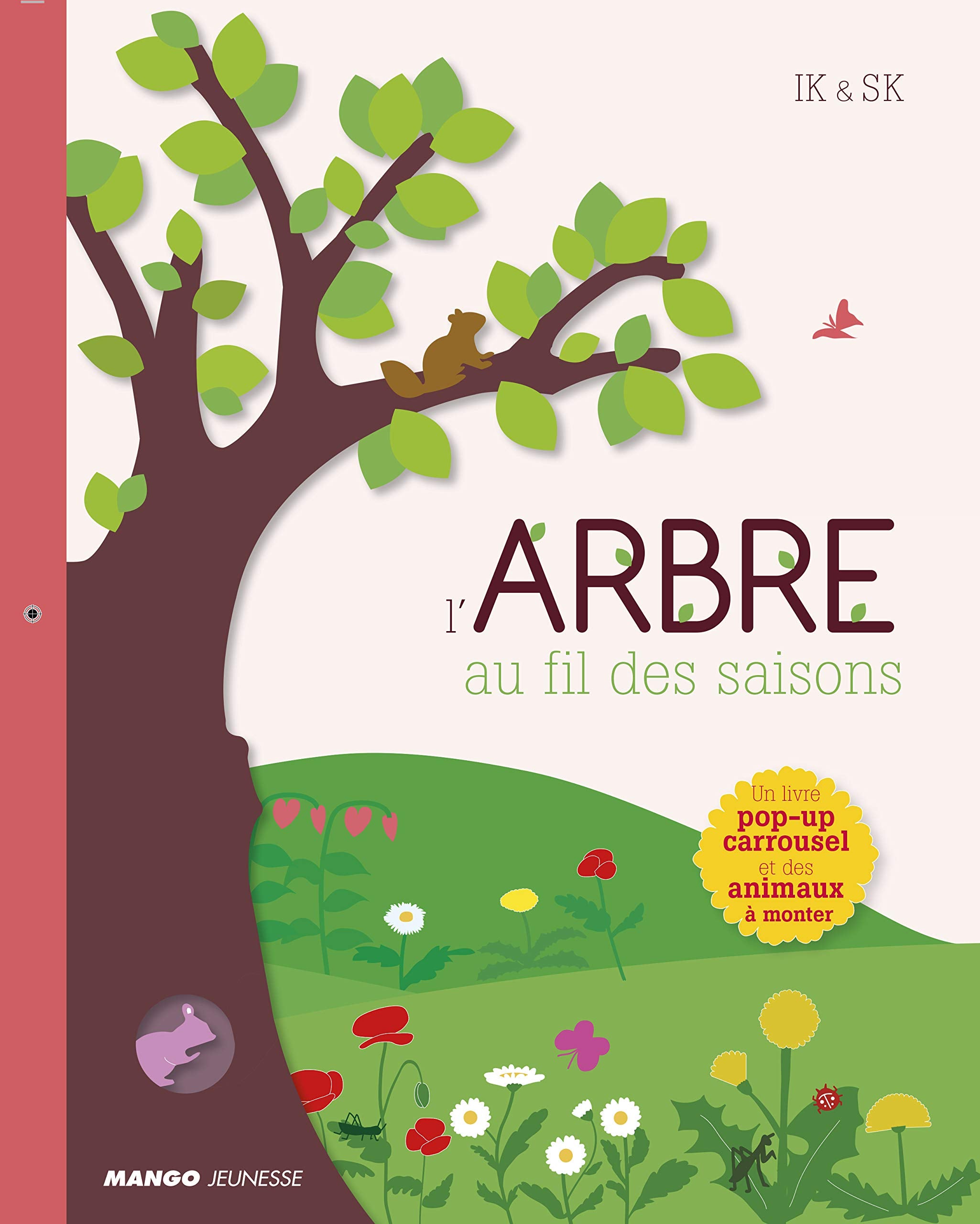 L'arbre au fil des saisons: Un livre pop-up carrousel et des animaux en papier à monter Tiptoi & Games