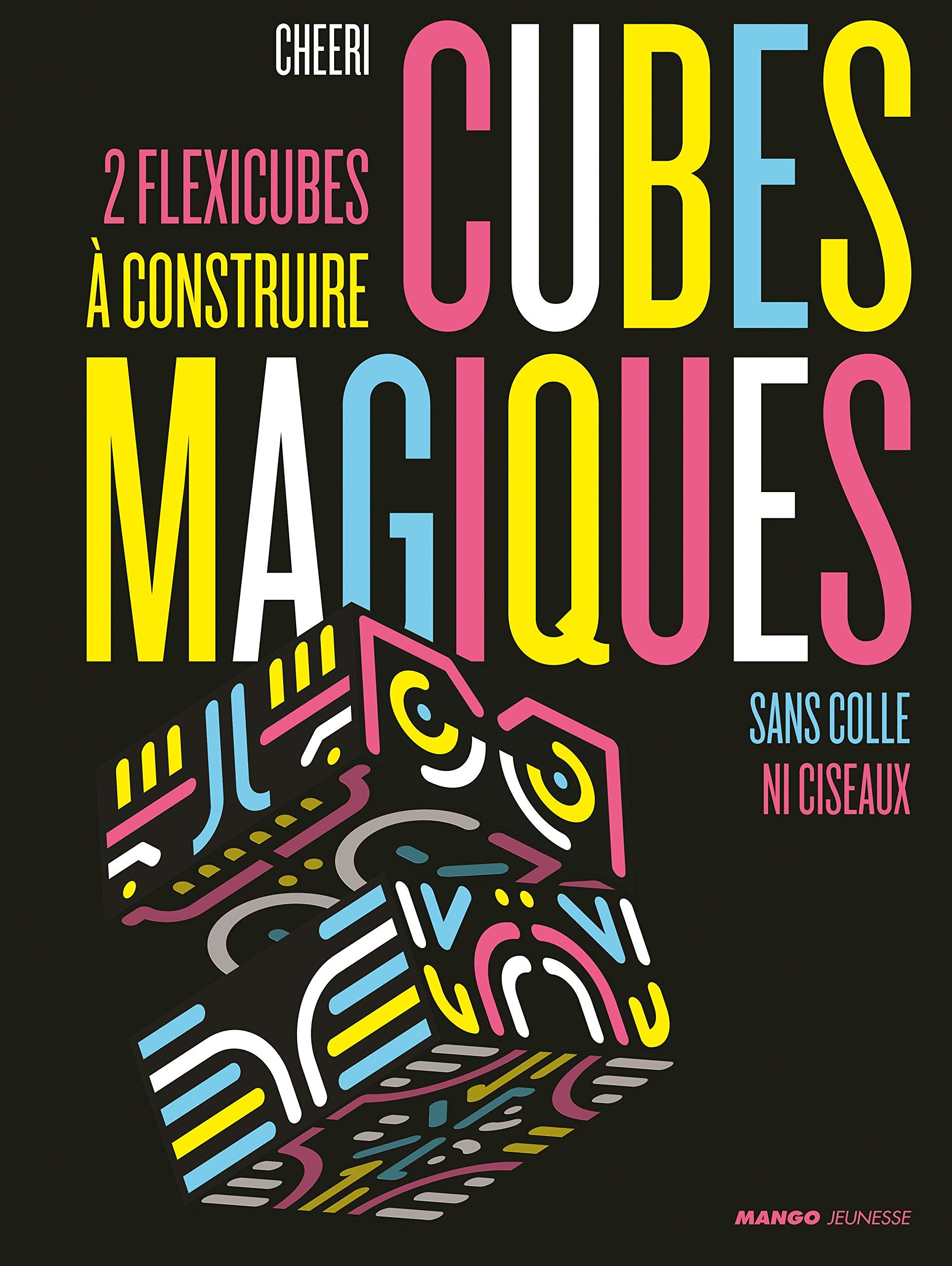 Cubes magiques: 2 flexicubes en papier à monter sans colle ni ciseaux book
