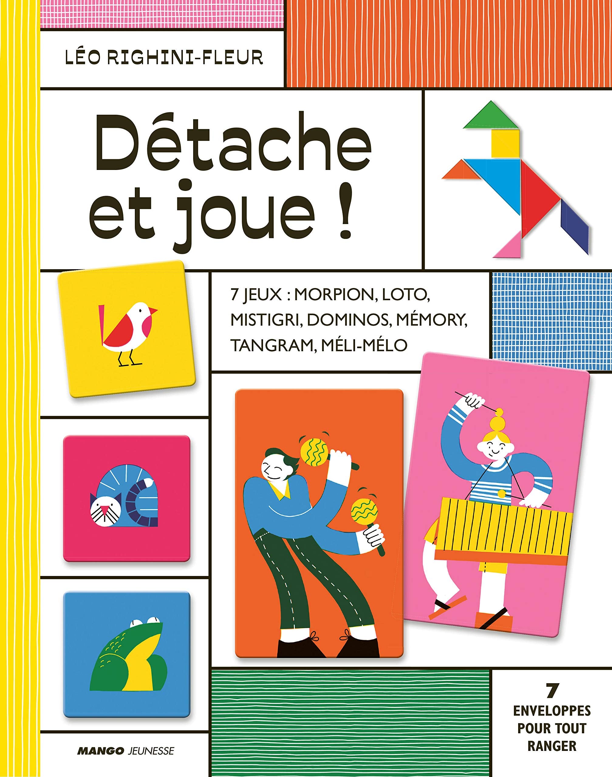 Détache et joue !: 7 jeux et des enveloppes pour tout ranger book