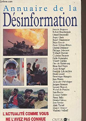 Annuaire de la désinformation 1991 book