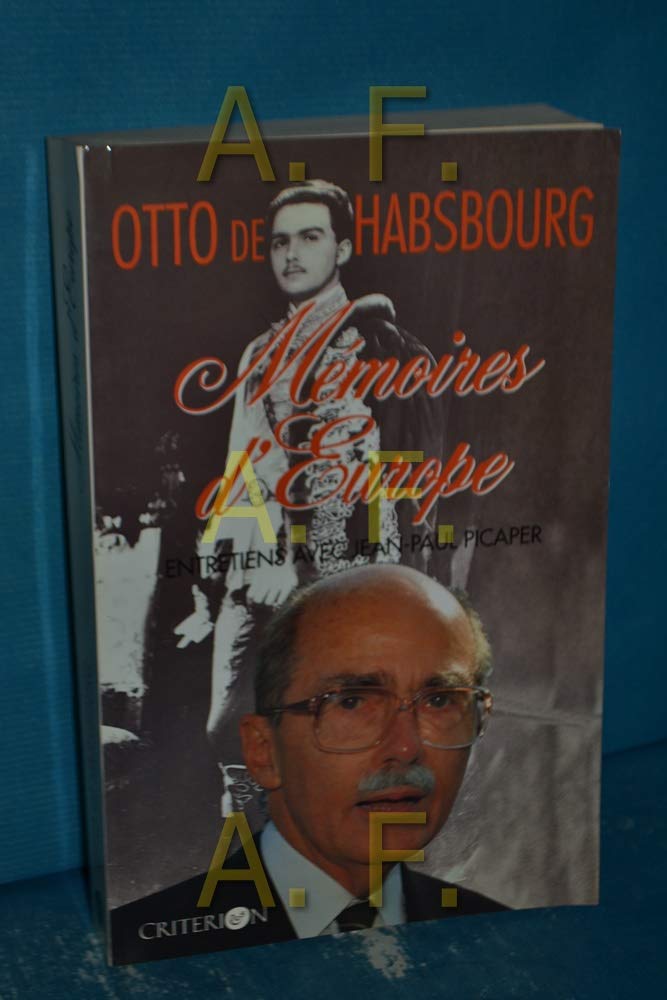 MEMOIRES D'EUROPE Politics & History