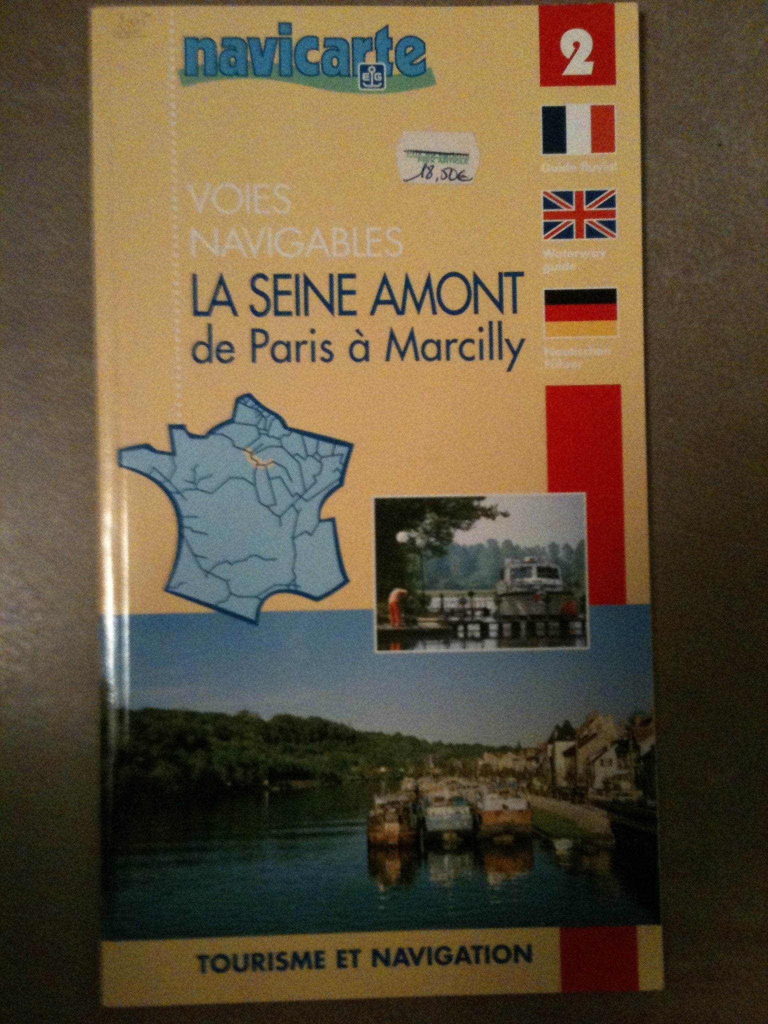 Carte marine : La Seine de Paris à Marcilly book