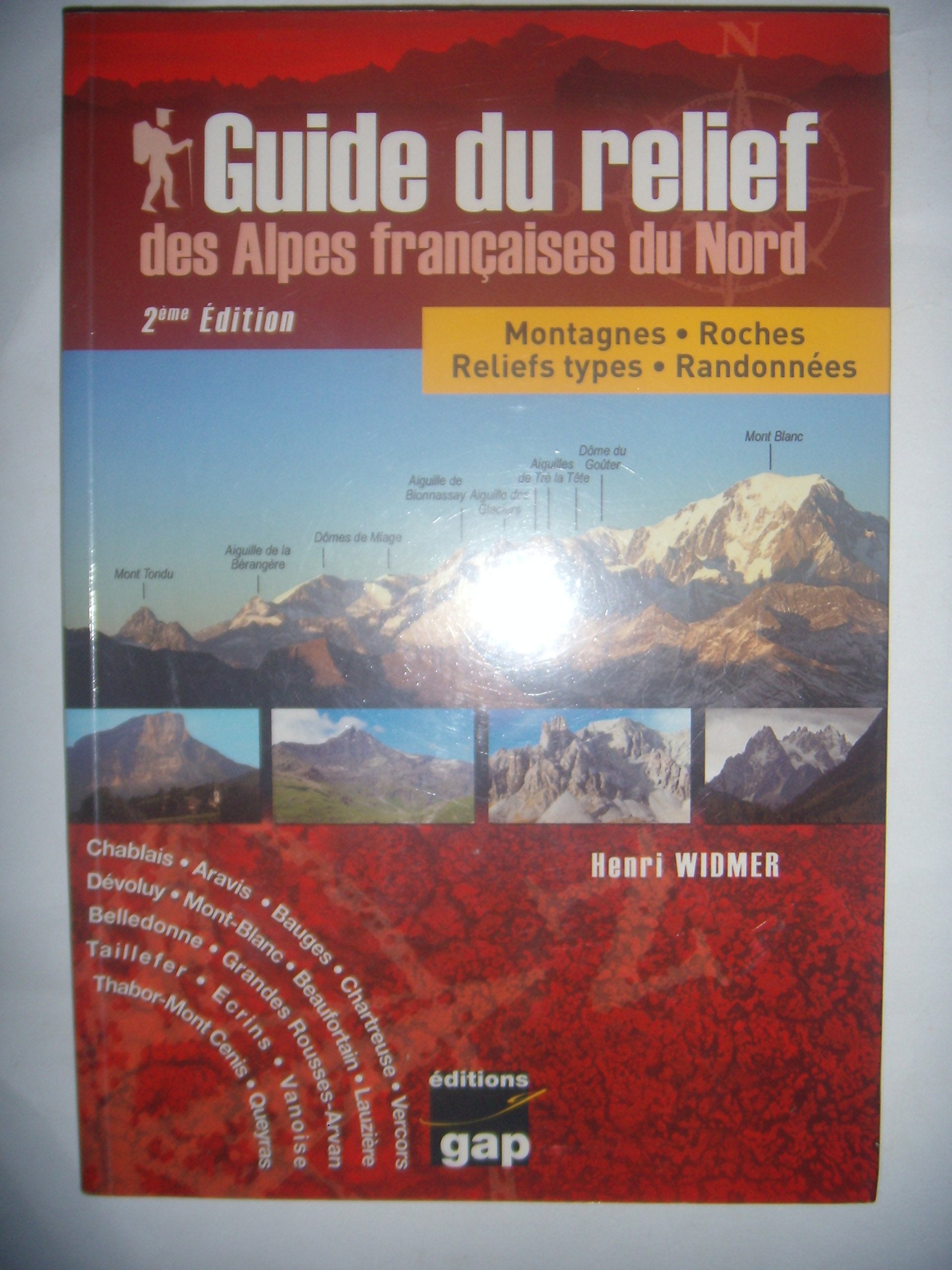GUIDE DU RELIEF DES ALPES FRANCAISES DU NORD book