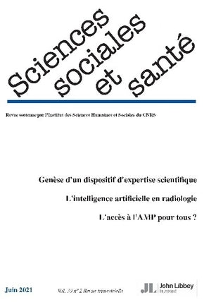 Sciences sociales et santé, n° 2 (2021) Books