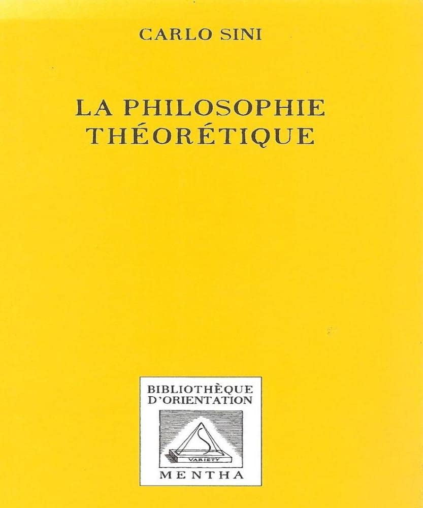 La philosophie theoretique book