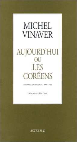 Aujourd'hui ou les Coréens book