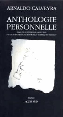 Anthologie personnelle Drama
