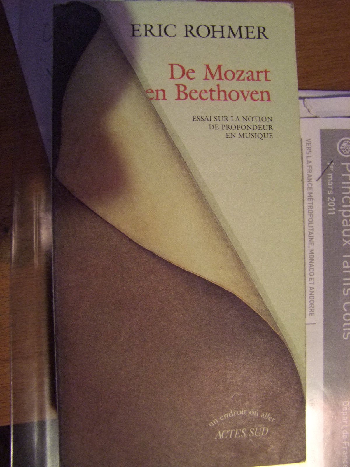 De Mozart en Beethoven : essai sur la notion de profondeur en musique Contemporary literature