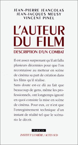 L'auteur du film, description d'un combat book