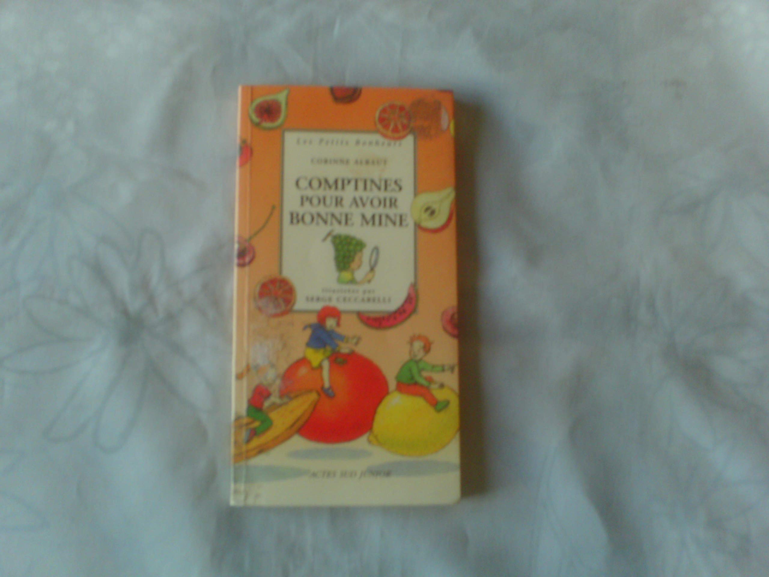 Comptine pour avoir bonne mine book