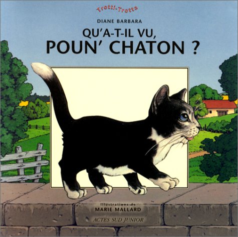 Qu'a-t-il vu, Poun' Chaton? Books