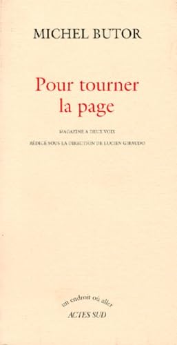 Pour tourner la page - Magazine à deux voix book