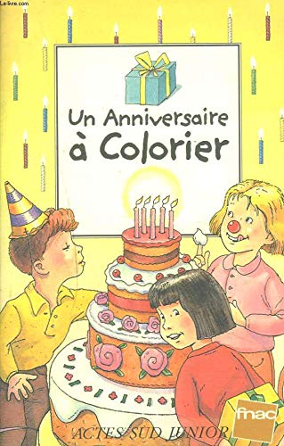 Product Image: UNANNIVERSAIRE A COLORIER