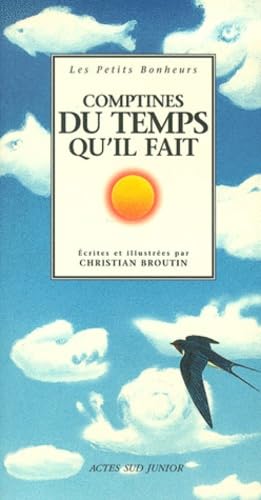 Comptines du temps qu'il fait book
