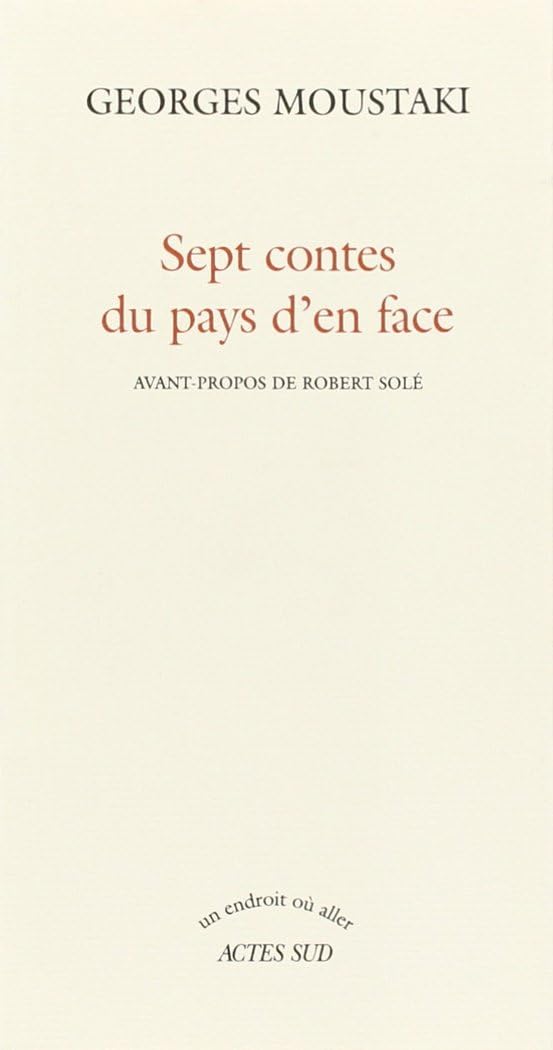 Sept contes du pays d'en face Contemporary literature
