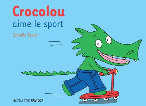 Crocolou aime le sport Children's books