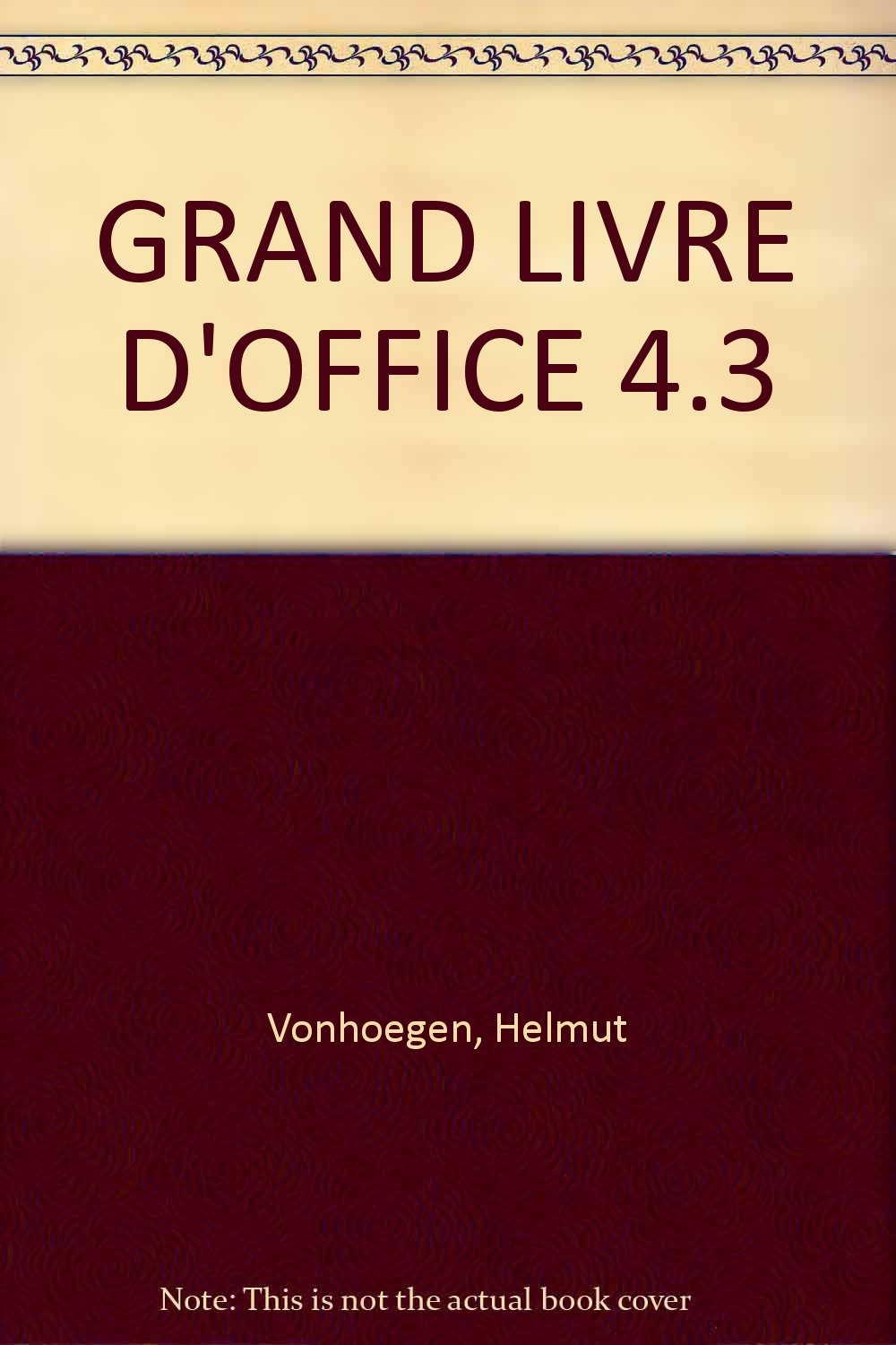 Grand Livre D'Office 4.3 book