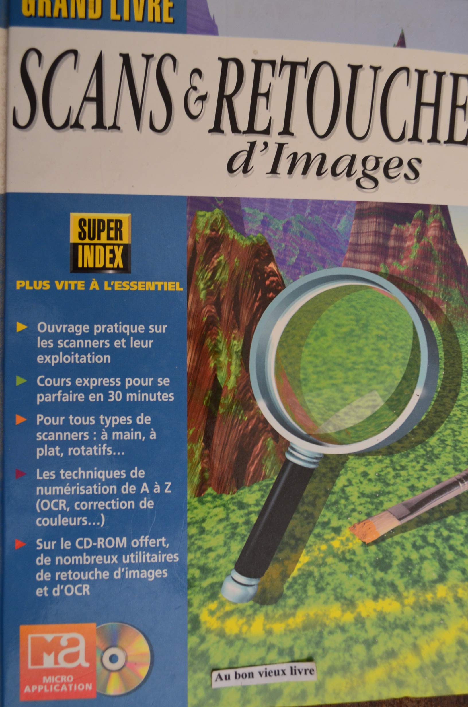 Grand Livre Scan Retouche D'Images book