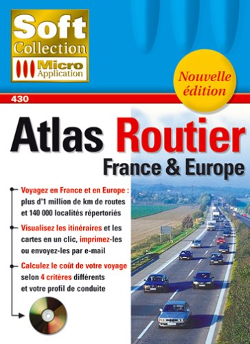 Atlas routier France-Europe software