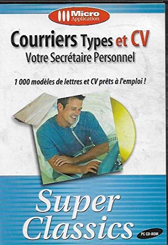 Courriers types et CV : Votre secrétaire personnel, CD-ROM book