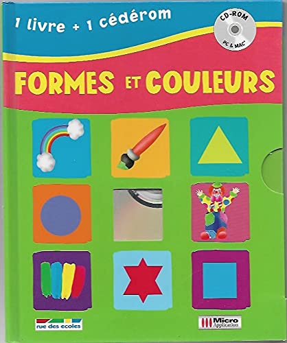 Formes et couleurs: 1 livre et 1 cédérom book