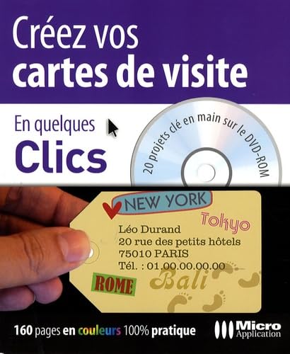 Créez vos cartes de visite book