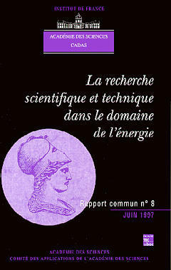 La recherche scientifique et technique dans le domaine de l'énergie Books
