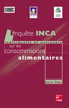 Enquête INCA (individuelle et nationale sur les consommations alimentaires) book