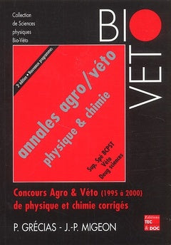 Annales agro-véto physique-chimie 1995-2000 book