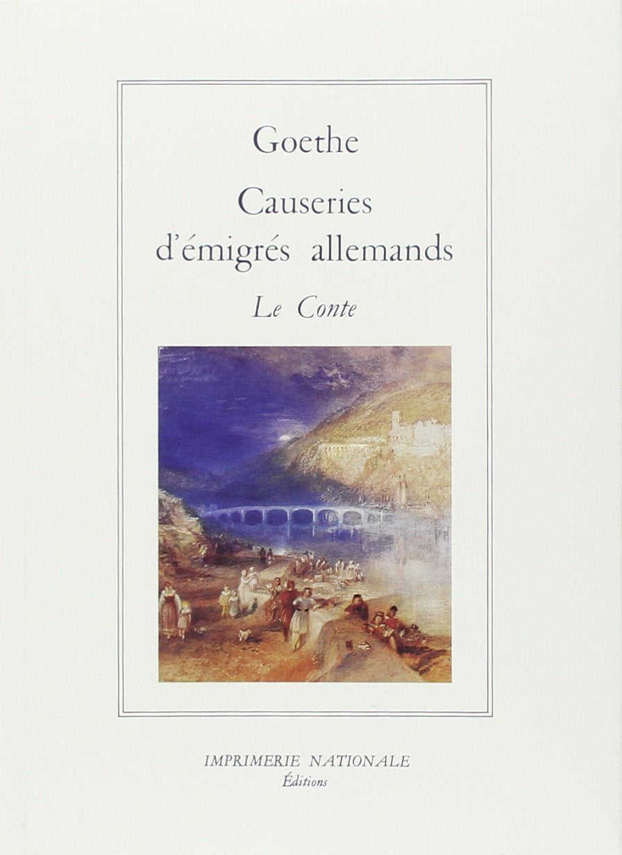 Causeries d'émigrés allemands: Le Conte book