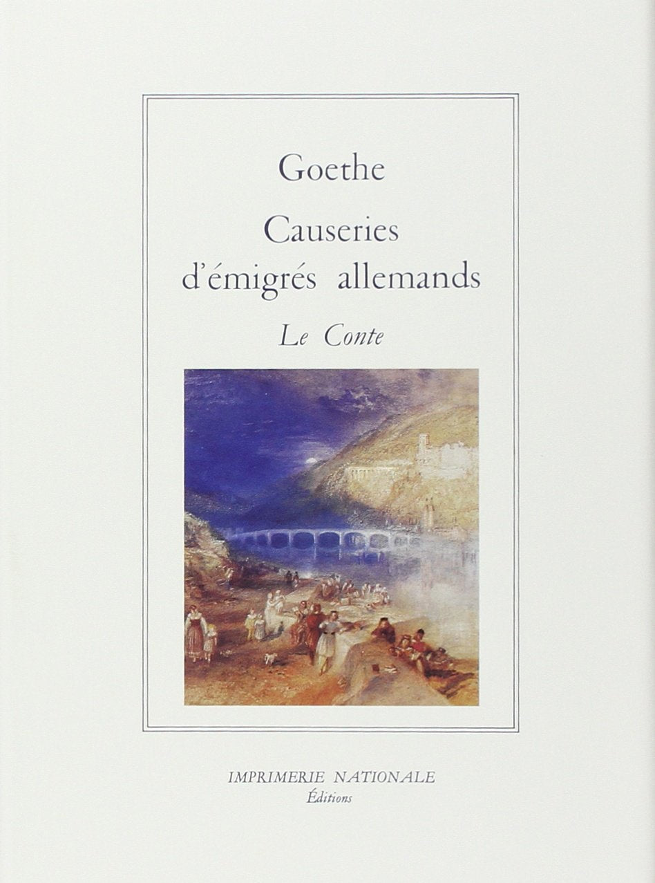 Causeries d'emigres allemands (rl): Le conte book