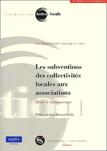 Les Subventions des collectivités locales aux associations : Droit et transparence book