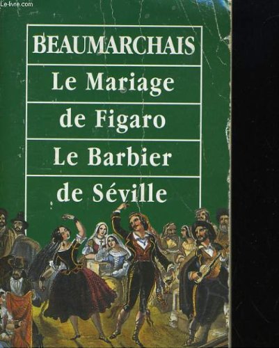 Le mariage de figaro - le barbier de seville book