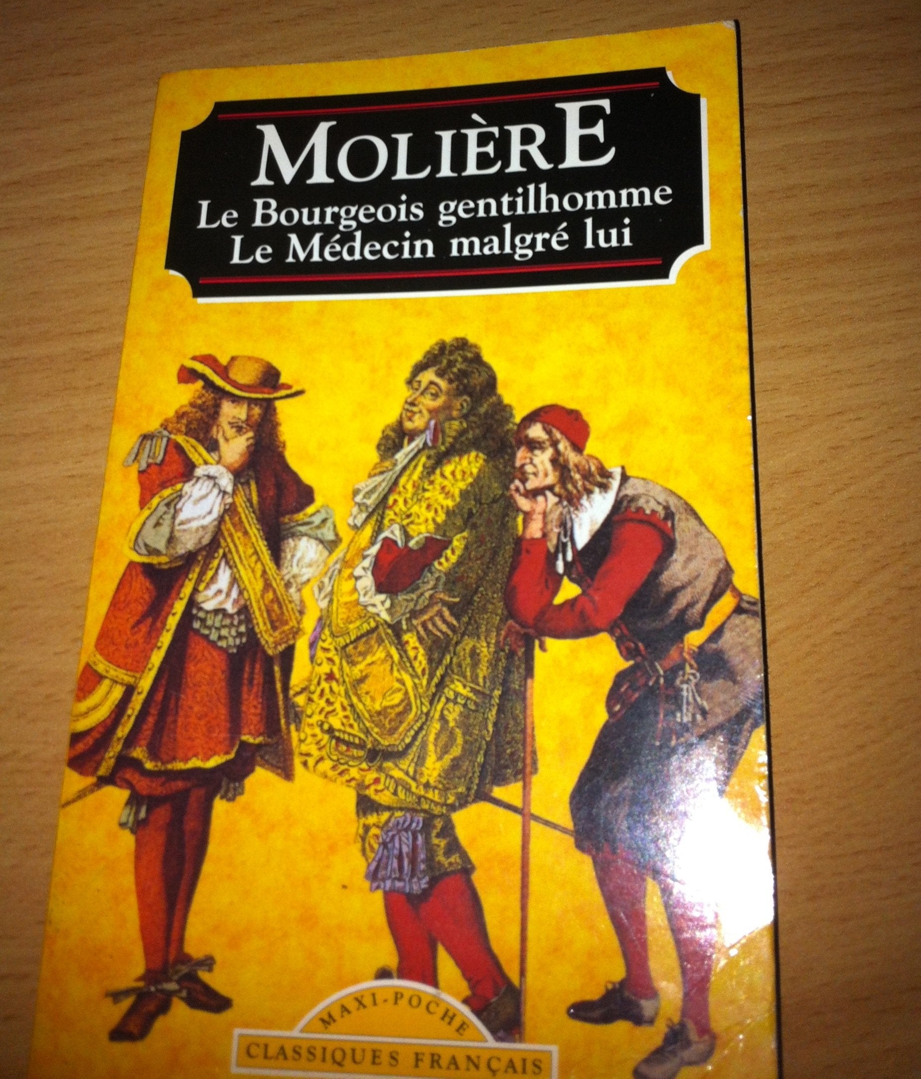 Le bourgeois gentilhomme Le médecin malgré lui (Classiques français) Books