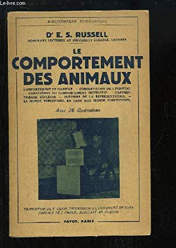 Le comportement des animaux book