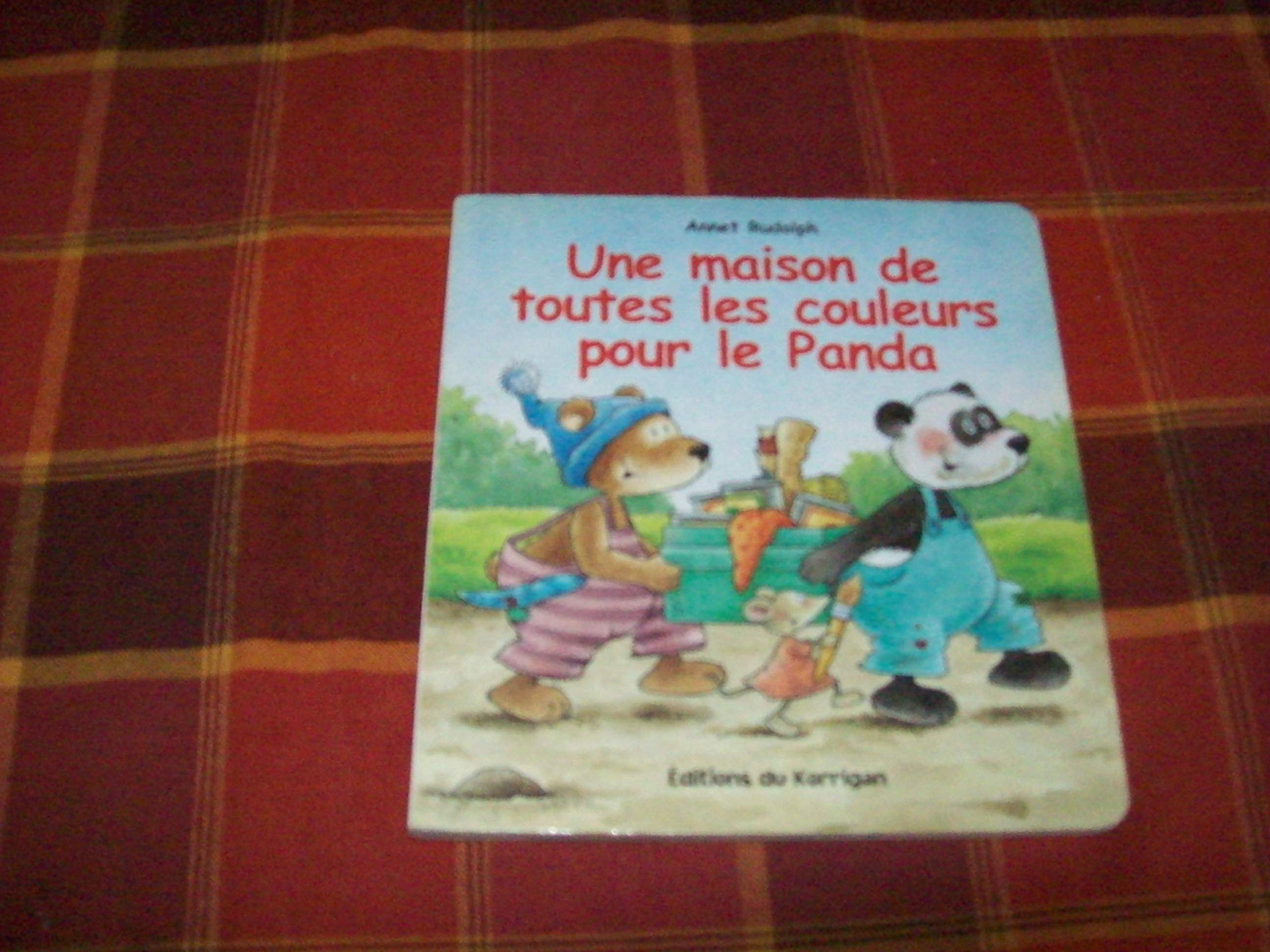 Une maison de toutes les couleurs pour le panda book