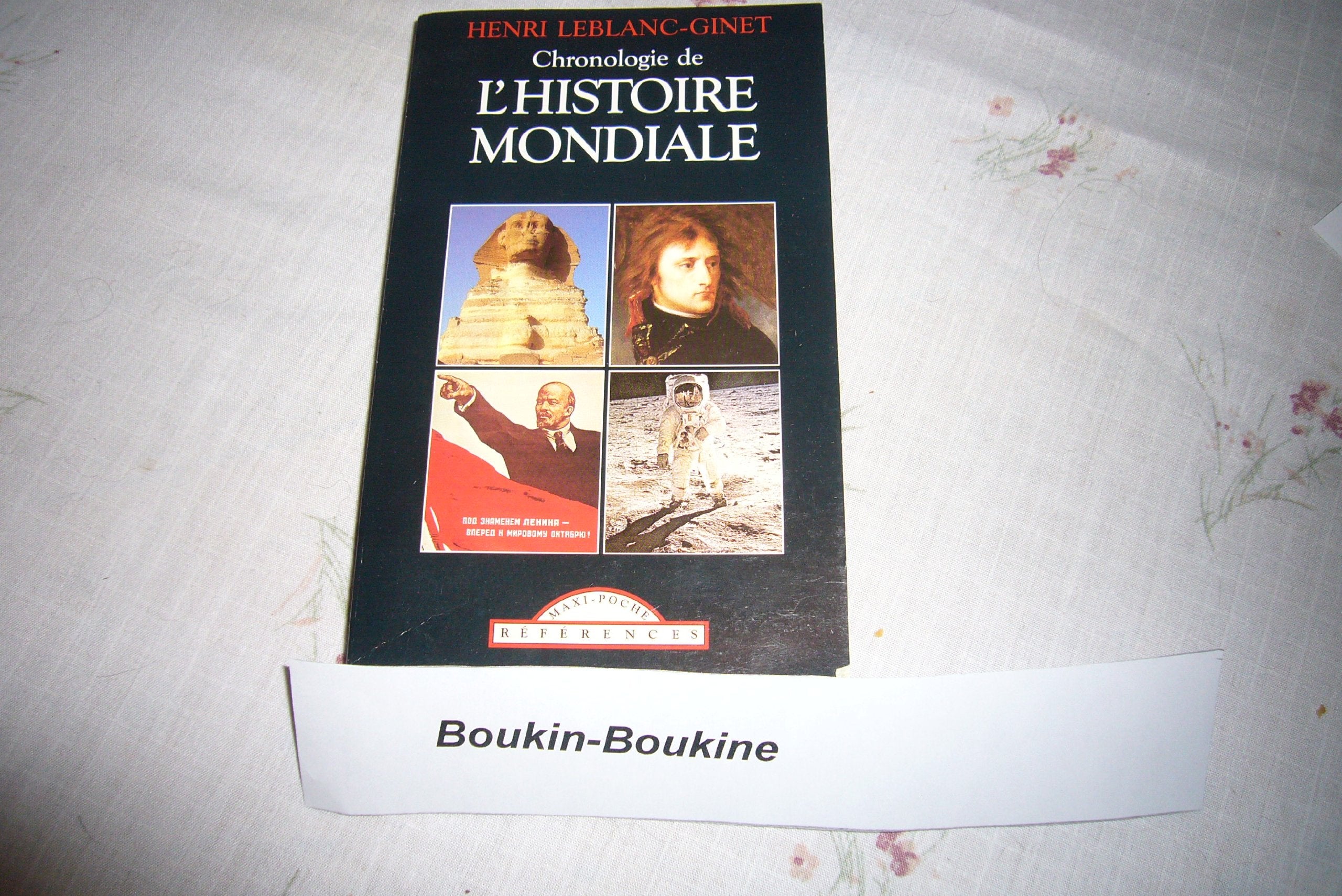 Chronologie de l'histoire mondiale Books
