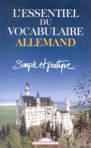 Essentiel du vocabulaire allemand simple et pratique (Poches Mpl (Max) Books