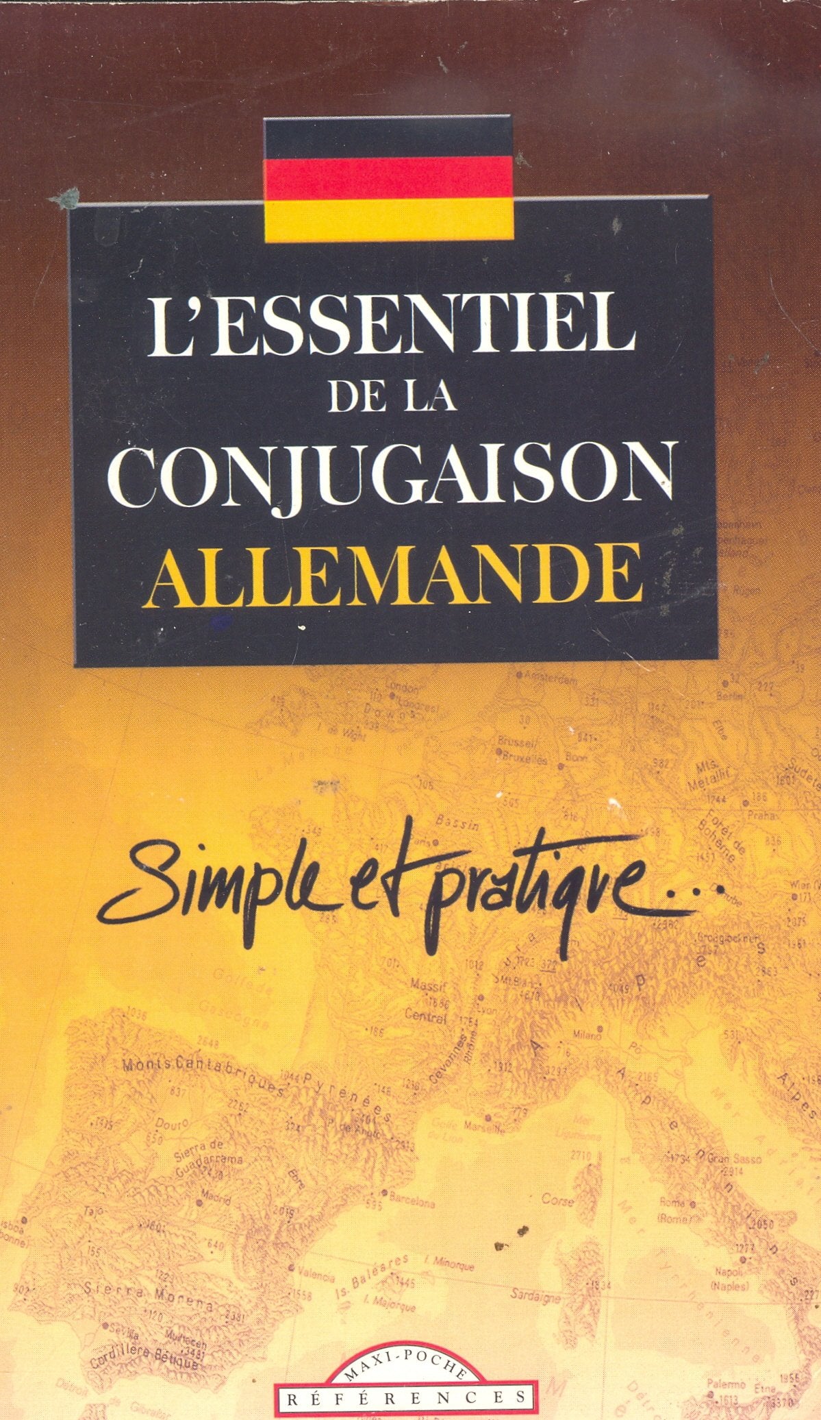 Essentiel de la conjugaison allemande simple et pratique (Poches Mpl (Max) Books
