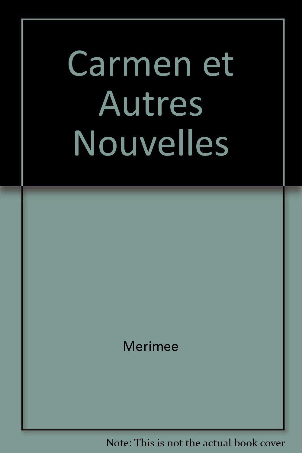 Product Image: Carmen et Autres Nouvelles